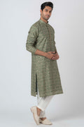 MLS PRINTED KURTA PAJAMA