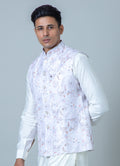 MLS PRINTED JAWAHAR JACKET 1PC