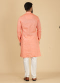 MLS COTTON KURTA PAJAMA 2PCS