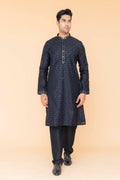 MLS EMBROIDERED KURTA PAJAMA