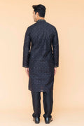 MLS EMBROIDERED KURTA PAJAMA