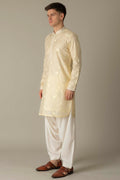 MLS EMBROIDERED KURTA PAJAMA