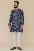 MLS EMBROIDERED KURTA PAJAMA