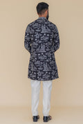 MLS EMBROIDERED KURTA PAJAMA