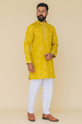 MLS EMBROIDERED KURTA PAJAMA