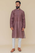 MLS PRINTED KURTA PAJAMA