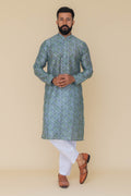 MLS PRINTED KURTA PAJAMA
