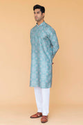 MLS PRINTED KURTA PAJAMA