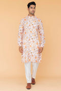 MLS PRINTED KURTA PAJAMA