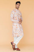 MLS PRINTED KURTA PAJAMA