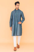 MLS KURTA PAJAMA WITH STOLE