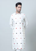 MLS EMBROIDERED KURTA PAJAMA