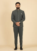 MLS PRINTED JODHPURI SUIT 2PCS
