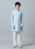 KIDS PRINTED KURTA PAJAMA