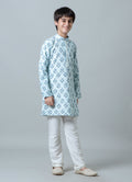 KIDS PRINTED KURTA PAJAMA