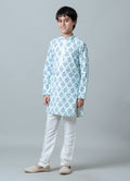 KIDS PRINTED KURTA PAJAMA