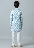 KIDS PRINTED KURTA PAJAMA