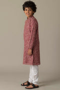 MLS KIDS PRINTED KURTA PAJAMA