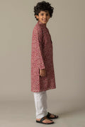 MLS KIDS PRINTED KURTA PAJAMA