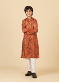 MLS KIDS PRINTED KURTA PAJAMA
