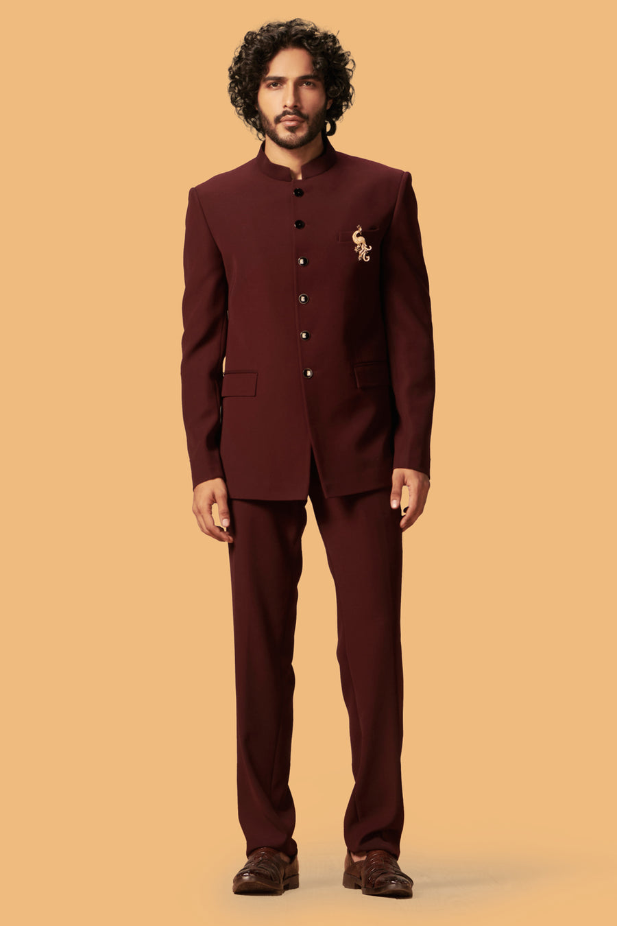 MLS PLAIN JODHPURI SUIT