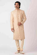 MLS EMBROIDERED SHERWANI 1PCS