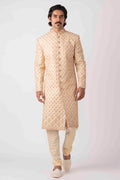 MLS EMBROIDERED SHERWANI 1PCS
