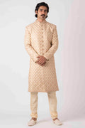 MLS EMBROIDERED SHERWANI 1PCS