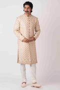 MLS EMBROIDERED SHERWANI 1PCS