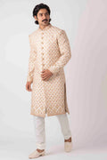 MLS EMBROIDERED SHERWANI 1PCS