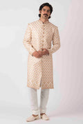 MLS EMBROIDERED SHERWANI 1PCS