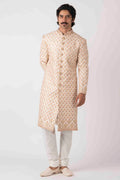 MLS EMBROIDERED SHERWANI 1PCS