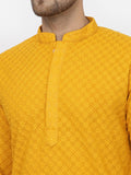 MLS CHIKANKARI KURTA PAJAMA