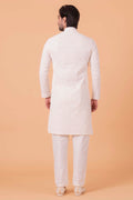 MLS EMBROIDERED KURTA PAJAMA