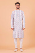 MLS PRINTED KURTA PAJAMA