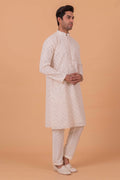 MLS EMBROIDERED KURTA PAJAMA