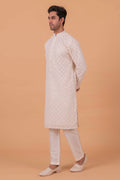 MLS EMBROIDERED KURTA PAJAMA