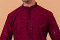 MLS EMBROIDERED KURTA PAJAMA