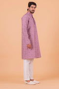 MLS EMBROIDERED KURTA PAJAMA