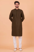 MLS CHIKANKARI KURTA PAJAMA