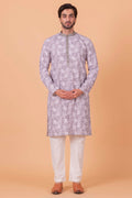 MLS PRINTED KURTA PAJAMA