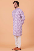 MLS PRINTED KURTA PAJAMA