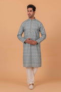 MLS PRINTED KURTA PAJAMA
