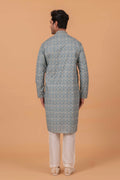 MLS PRINTED KURTA PAJAMA