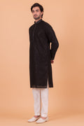 MLS CHIKANKARI KURTA PAJAMA