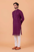 MLS CHIKANKARI KURTA PAJAMA
