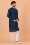 MLS CHIKANKARI KURTA PAJAMA