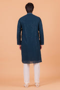 MLS CHIKANKARI KURTA PAJAMA
