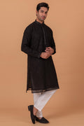 MLS EMBROIDERED KURTA PAJAMA