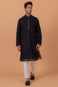 MLS EMBROIDERED KURTA PAJAMA